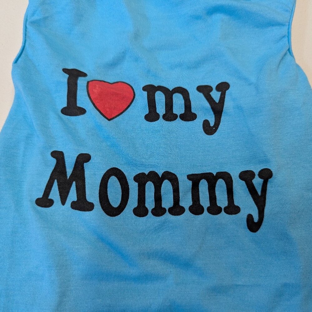 Bundle of Born To Be Loved Size *Small Dog Shirts Blue and Black - Picture 3 of 9